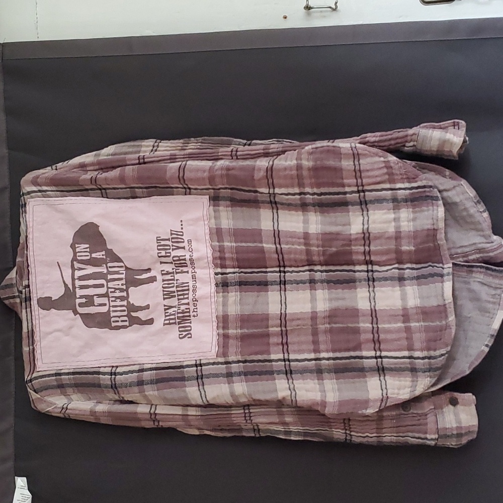 Button down Guy with a Buffalo flannel